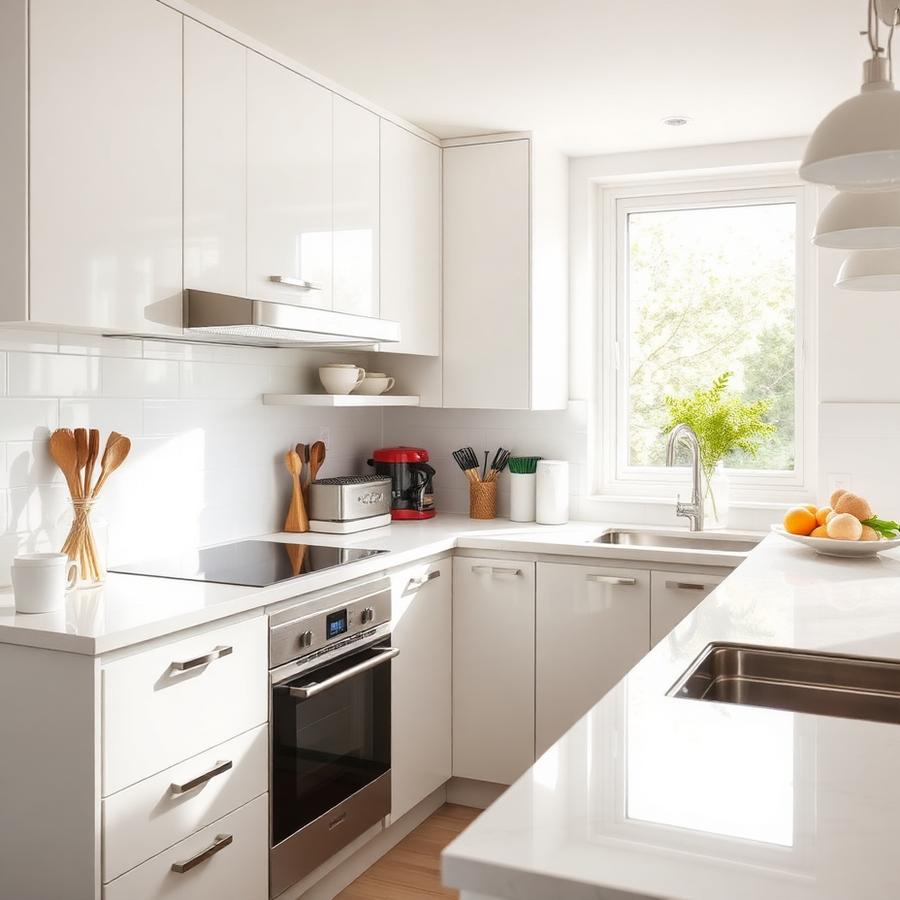Kitchen after