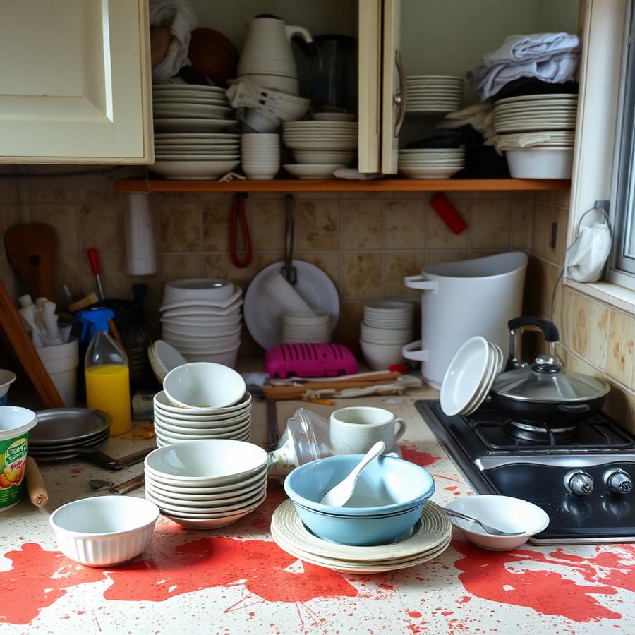 Kitchen before